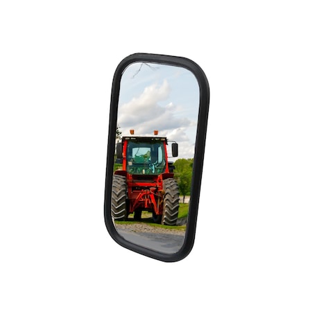 Aftermarket S.6220 Rectangular Mirror Head, Flat, 240 x 130mm, RH/LH S.6220-SPX